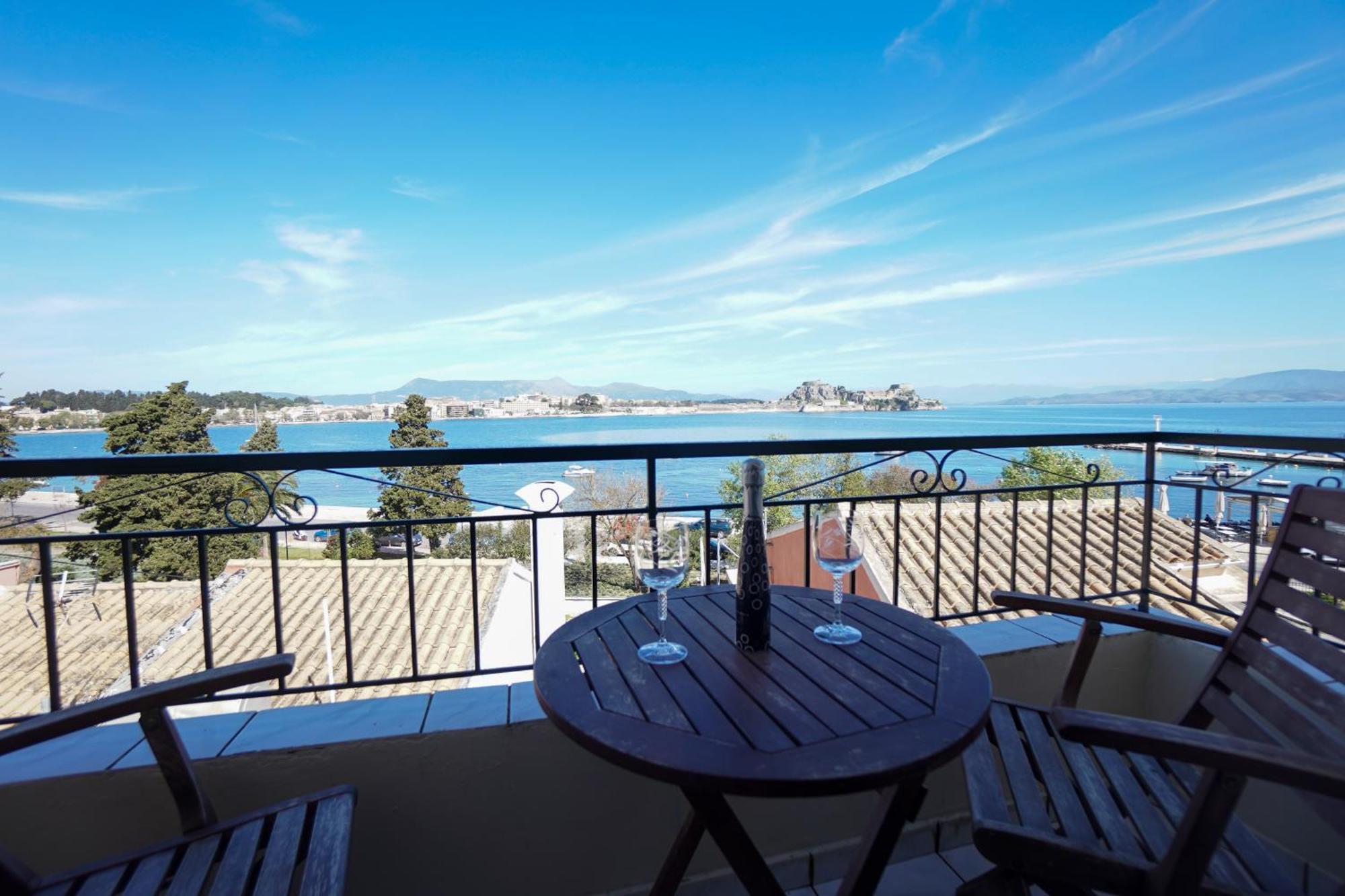 Anemomilos Sea View Penthouse Corfu  Kültér fotó