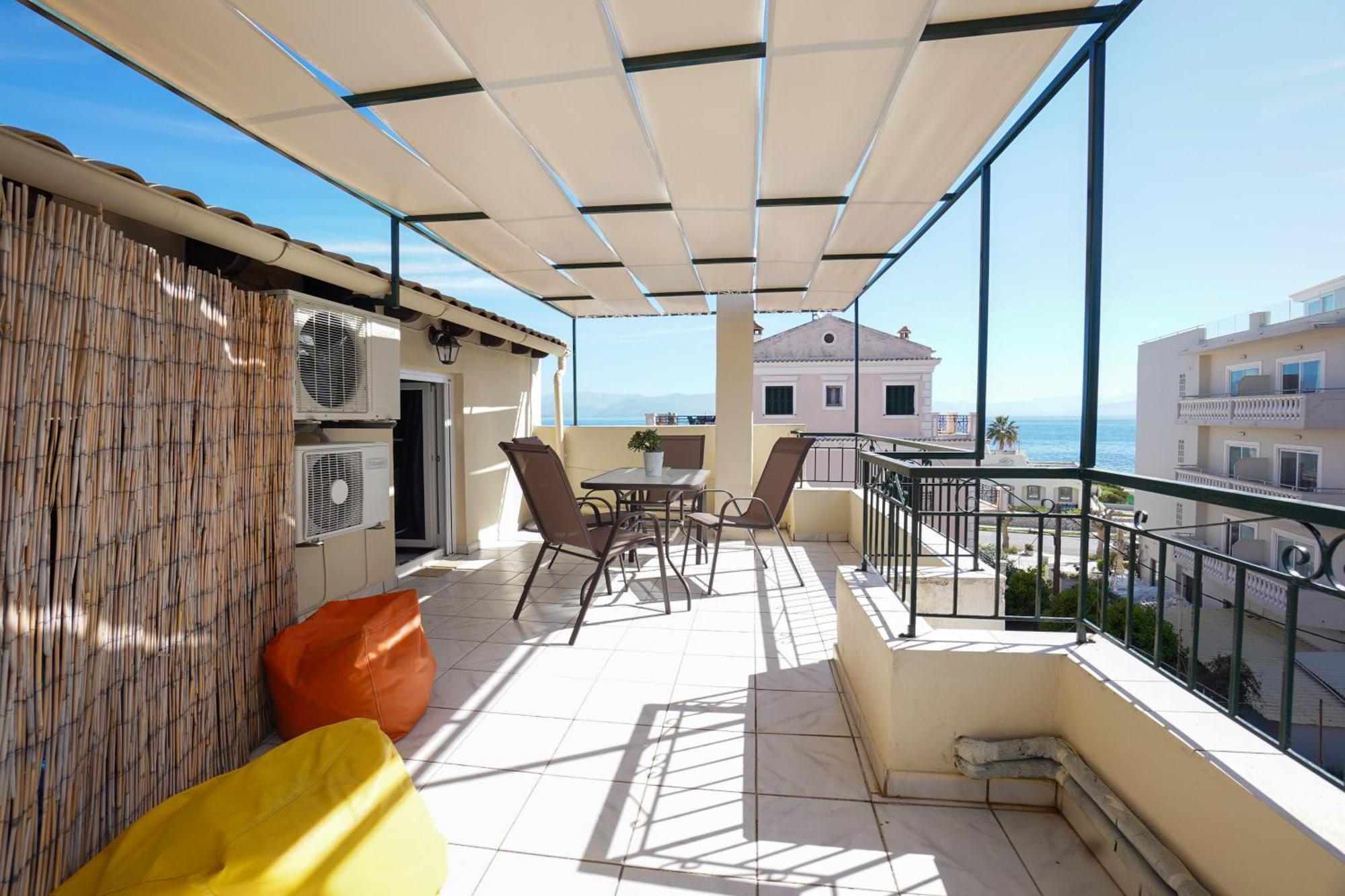 Anemomilos Sea View Penthouse Corfu  Kültér fotó